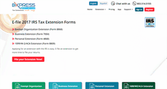 Desktop Screenshot of expressextension.com