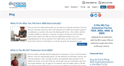 Desktop Screenshot of blog.expressextension.com